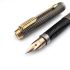 =庫存新品= 派克 Parker 75 美國製 純銀格紋 14K F尖 鋼筆 #PJ-60008