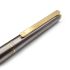 Dunhill(登喜路)Slimline 不銹鋼鍍金鋼筆(德國製)#GN-86786