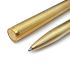 =庫存新品=  已絕版 Dunhill 登喜路 金桿 14K 金筆尖鋼筆/原子筆套組(麥穗紋)