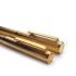 =庫存新品=  已絕版 Dunhill 登喜路 金桿 14K 金筆尖鋼筆/原子筆套組(麥穗紋)