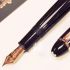 德國 Montblanc 萬寶龍 中班 146 玫瑰金夾 14K金 90週年紀念 鋼筆