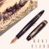 德國 Montblanc 萬寶龍 中班 146 玫瑰金夾 14K金 90週年紀念 鋼筆