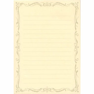 日本 LIFE L.WRITING PAPER A5便箋(米白橫線內頁) 日本 LIFE L.WRITING PAPER A5便箋(米白橫線內頁)