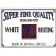 日本 LIFE  SUPER FINE  QUALITY A5便箋(純白色橫線內頁）