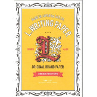 日本 LIFE L.WRITING PAPER A5便箋(米白橫線內頁) 日本 LIFE L.WRITING PAPER A5便箋(米白橫線內頁)