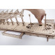 烏克蘭UGEARS 木製自我推進模型 - 車站月台 Railway Platform