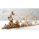 烏克蘭UGEARS 木製自我推進模型 - 機械小鎮：鐵道怪手 Rail Manipulator