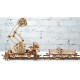 烏克蘭UGEARS 木製自我推進模型 - 機械小鎮：鐵道怪手 Rail Manipulator