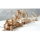 烏克蘭UGEARS 木製自我推進模型 - 機械小鎮：鐵道怪手 Rail Manipulator