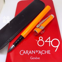 瑞士卡達Caran d'Ache 849 鋼筆 (螢光橘)