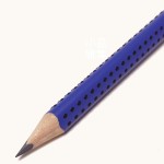 德國 Faber-Castell 輝柏 JUMBO 學齡孩童專用大三角粗芯鉛筆（藍色）