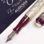義大利 AURORA 80週年 全球限量1919支 18K純銀鋼筆