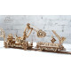 烏克蘭UGEARS 木製自我推進模型 - 機械小鎮：鐵道怪手 Rail Manipulator