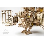 烏克蘭UGEARS 木製自我推進模型 -  機械小鎮：機器人工廠 Robot Factory model