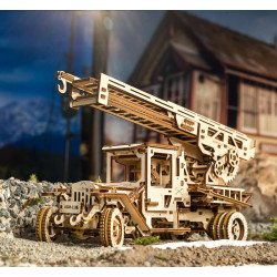 烏克蘭UGEARS 木製自我推進模型 - 消防雲梯車 Fire Ladder Truck 烏克蘭UGEARS 木製自我推進模型 - 消防雲梯車 Fire Ladder Truck