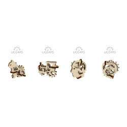 烏克蘭UGEARS 木製自我推進模型 - 手癢系列 迷你紀念套組 TRIBIKI 烏克蘭UGEARS 木製自我推進模型 - 手癢系列 迷你紀念套組 TRIBIKI