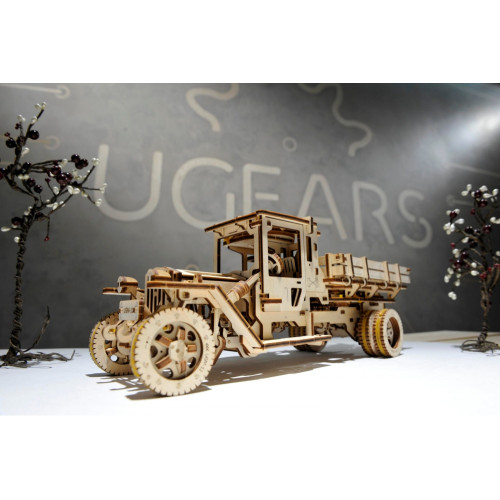 烏克蘭UGEARS 木製自我推進模型 - 四輪驅動卡車 Truck UGM-11