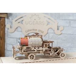 烏克蘭UGEARS 木製自我推進模型 - 油罐車 Tanker Truck