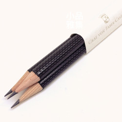 德國 Graf von Faber-Castell 繩紋飾 三入一組鉛筆(黑色) 德國 Graf von Faber-Castell 繩紋飾 三入一組鉛筆(黑色)