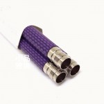 德國 Graf von Faber-Castell 繩紋飾 三入一組 The perfect pencil 補充用完美鉛筆（Violet Blue 紫羅蘭）