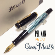 德國 Pelikan 百利金 M200 綠色花紋 鋼筆 德國 Pelikan 百利金 M200 綠色花紋 鋼筆