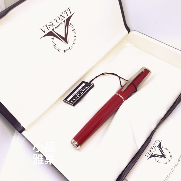 義大利 Visconti Pininfarina Disegno 鋼筆（紅色）