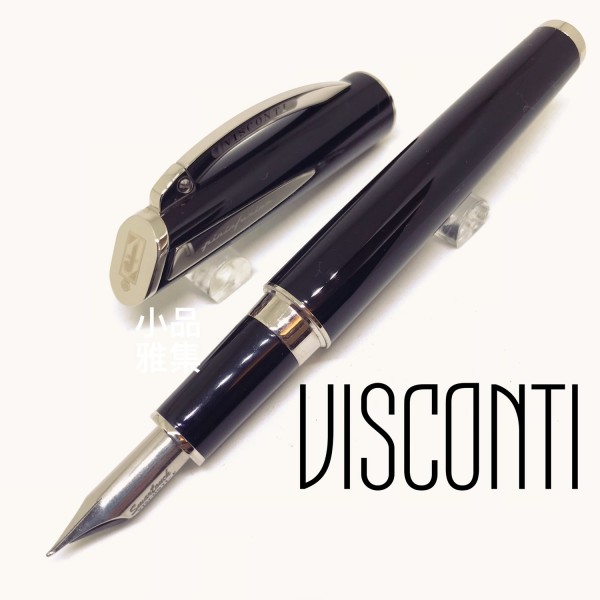 義大利 Visconti Pininfarina Disegno 鋼筆（黑色）