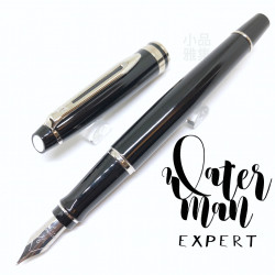 法國 Waterman Expert 權威系列 鋼筆(黑桿白夾款) 法國 Waterman Expert 權威系列 鋼筆(黑桿白夾款)
