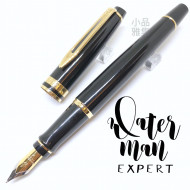 法國 Waterman Expert 權威系列 鋼筆(黑桿金夾雙色尖款) 法國 Waterman Expert 權威系列 鋼筆(黑桿金夾雙色尖款)