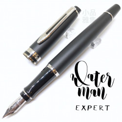 法國 Waterman Expert 權威系列 鋼筆(霧黑白夾款) 法國 Waterman Expert 權威系列 鋼筆(霧黑白夾款)