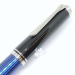 德國 Pelikan 百利金 M805 帝王系列 鋼筆（藍條銀夾）