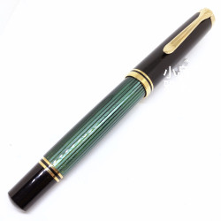 德國 Pelikan 百利金 M800 帝王系列 鋼筆 (綠條金夾) 德國 Pelikan 百利金 M800 帝王系列 鋼筆 (綠條金夾)