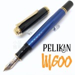 德國 Pelikan 百利金 M600 14K金 鋼筆（藍條金夾）