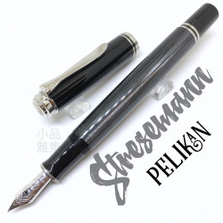 德國 Pelikan 百利金 M405 14k金 鋼筆(煤灰色) 德國 Pelikan 百利金 M405 14k金 鋼筆(煤灰色)
