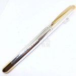 德國 OTTO HUTT 奧托赫特 經典款 | Design02 銀鍍金雙色鋼筆 925純銀 鋼筆