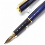 日本 PILOT 百樂 Cavalier 二代 大理石花紋 鋼筆（深藍）