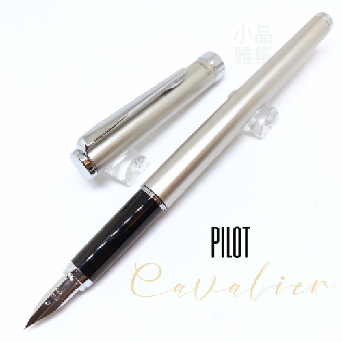 日本 PILOT 百樂 Cavalier 二代 鋼筆（素色-香檳金色）