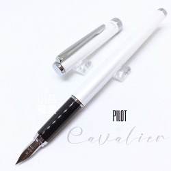 日本 PILOT 百樂 Cavalier 二代 鋼筆（素色-白色）