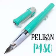 德國 Pelikan 百利金 P480 書寫鋼筆(淺綠色) 德國 Pelikan 百利金 P480 書寫鋼筆(淺綠色)