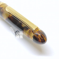 日本 Platinum 白金 #3776 賽璐珞 玳瑁 14K 鋼筆  日本 Platinum 白金 #3776 賽璐珞 玳瑁 14K 鋼筆