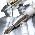 德國 Graf von Faber-Castell Pen of the year 2018年度限量筆 特別款 限量400支 18K金 鋼筆（白色款）