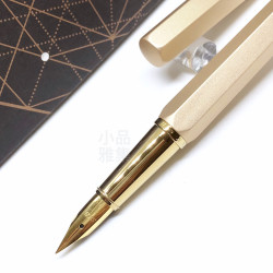 臺灣 SKB 文明鋼筆 星紀元鋼筆(鈦金色) 臺灣 SKB 文明鋼筆 星紀元鋼筆(鈦金色)