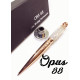 OPUS 88 骷髏頭珍珠母貝原子筆檯組(鍍玫瑰金款)