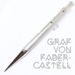 德國 Graf von Faber-Castell 繩紋飾 鍍銠金屬 0.7mm自動鉛筆 德國 Graf von Faber-Castell 繩紋飾 鍍銠金屬 0.7mm自動鉛筆