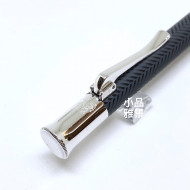 德國 Graf von Faber-Castell 繩紋飾綢緞紋 Anthracite 黑色自動鉛筆 德國 Graf von Faber-Castell 繩紋飾綢緞紋 Anthracite 黑色自動鉛筆