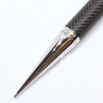 德國 Graf von Faber-Castell 繩紋飾綢緞紋 Brown 棕色自動鉛筆