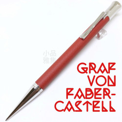 德國 Graf von Faber-Castell 繩紋飾 0.7mm自動鉛筆(紅色) 德國 Graf von Faber-Castell 繩紋飾 0.7mm自動鉛筆(紅色)