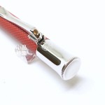 德國 Graf von Faber-Castell 繩紋飾 0.7mm自動鉛筆（紅色）