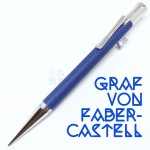 德國 Graf von Faber-Castell 繩紋飾 0.7mm自動鉛筆（靛藍色）