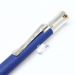 德國 Graf von Faber-Castell 繩紋飾 0.7mm自動鉛筆(靛藍色) 德國 Graf von Faber-Castell 繩紋飾 0.7mm自動鉛筆(靛藍色)